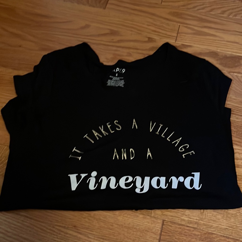 Black Graphic Tee